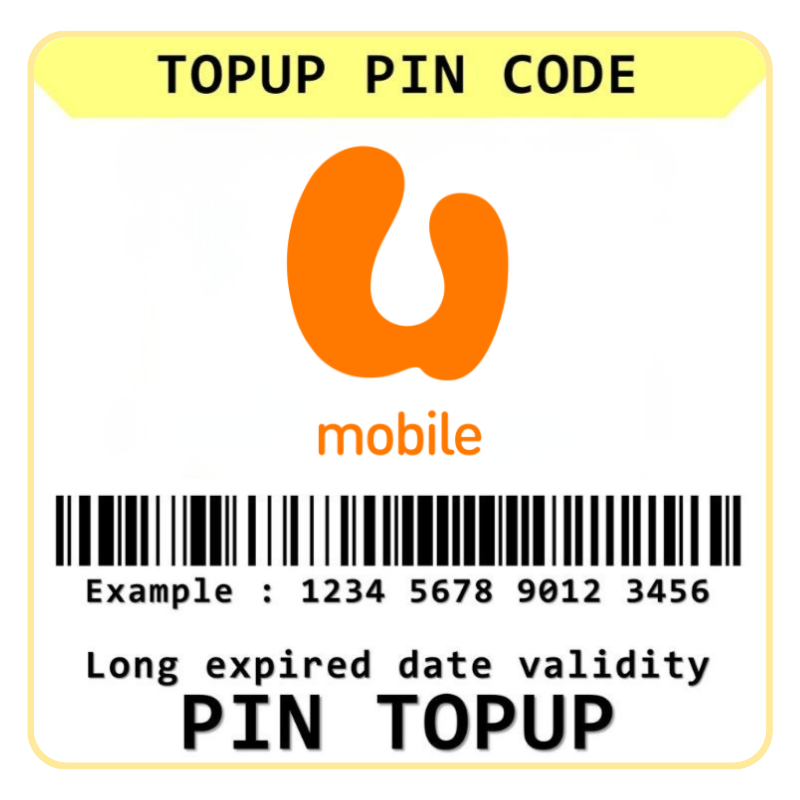 U Mobile Prepaid Reload PIN