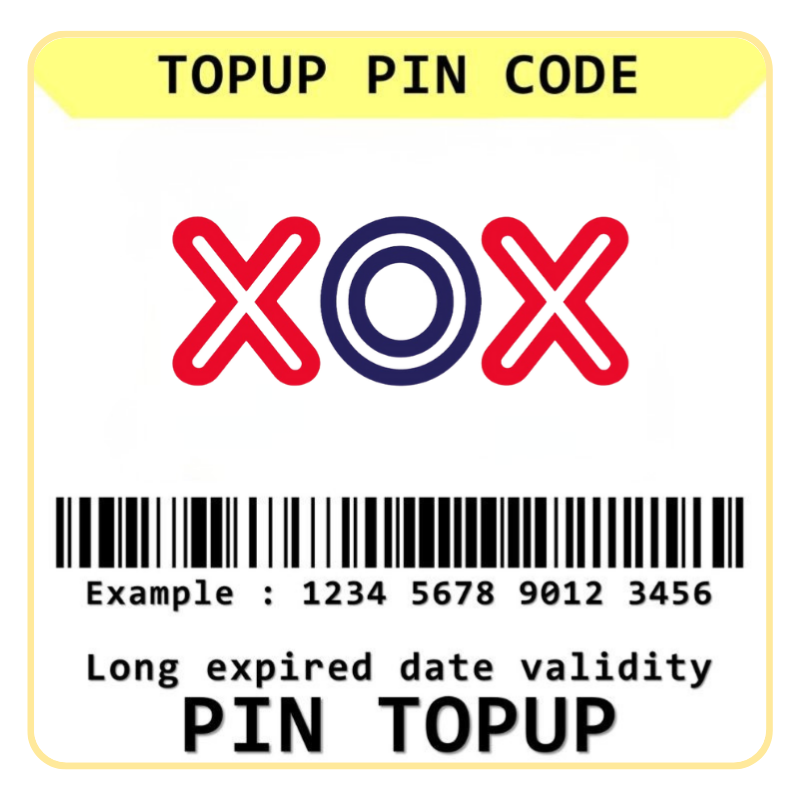 XOX Prepaid Reload PIN